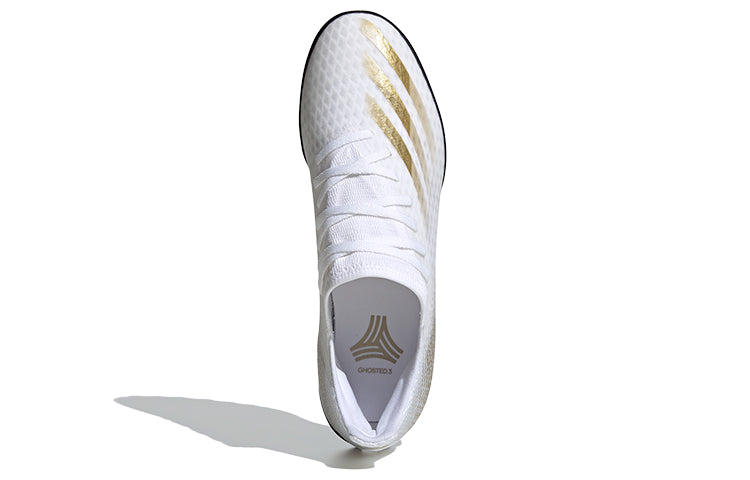 adidas X Ghosted.3 TF 'White Metallic Gold Melange' EG8199