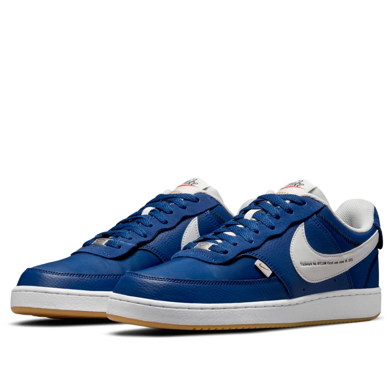 Nike Court Vision Low Premium 'First Use - Deep Royal Blue' DJ2001-400