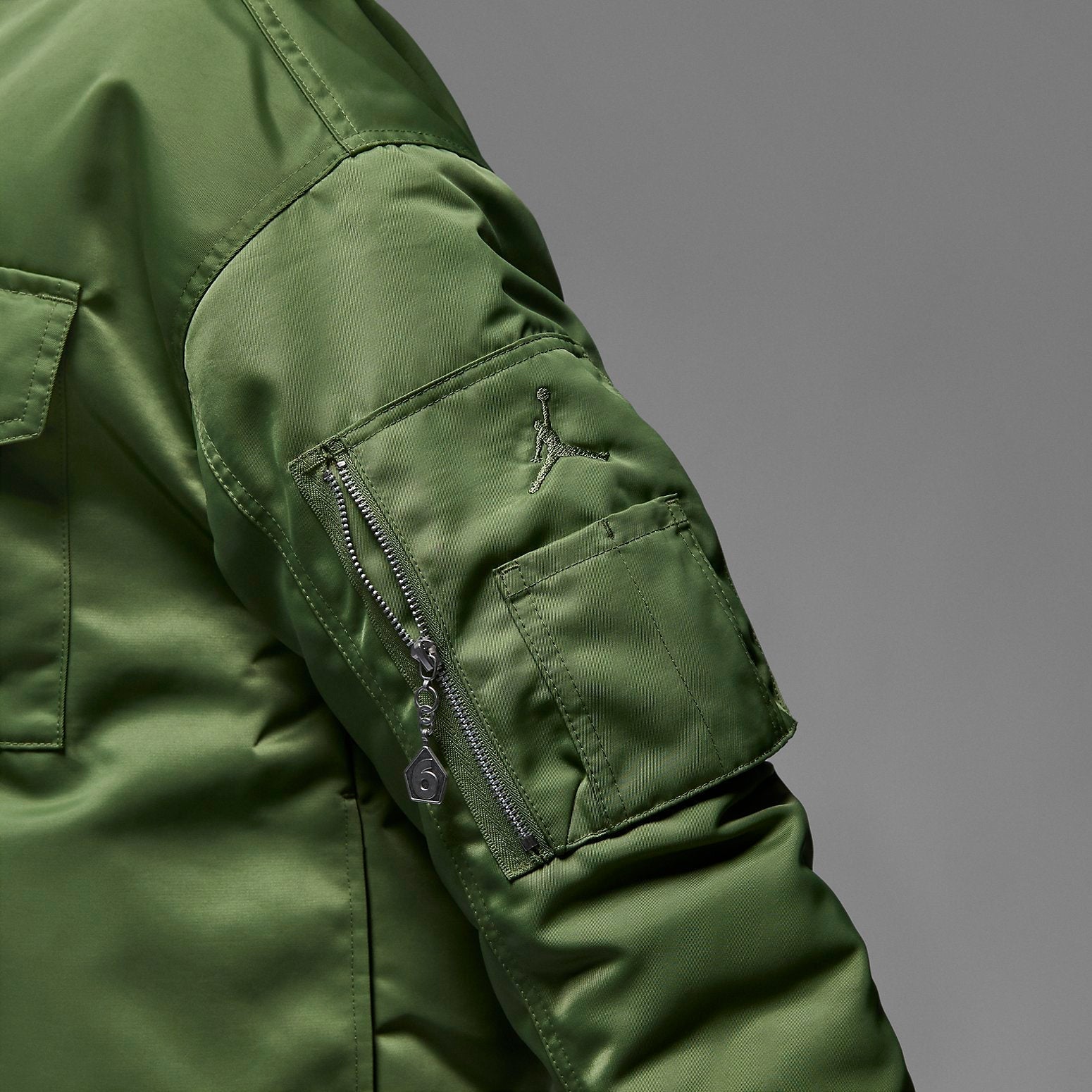 (WMNS) Air Jordan Renegade Jacket Asia Sizing 'Sky J Light Olive' FB5089-340