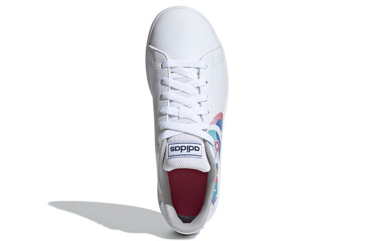 (GS) adidas Advantage J 'White Red Blue' EF0215