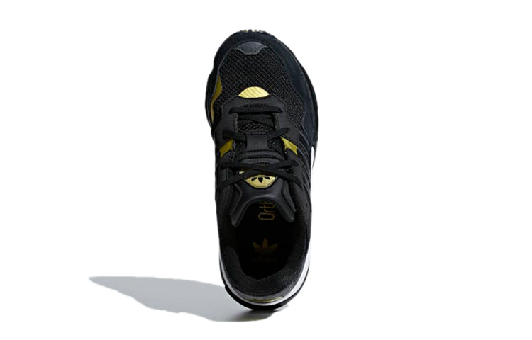 (GS) adidas originals Yung-96 J 'Black Gray Gold' G54710