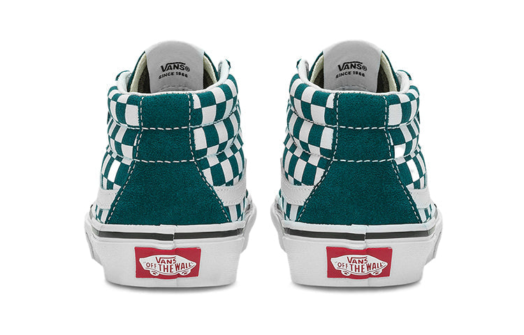 (PS) Vans SK8-Mid 'Green White Grid' VN0A38HH60Q