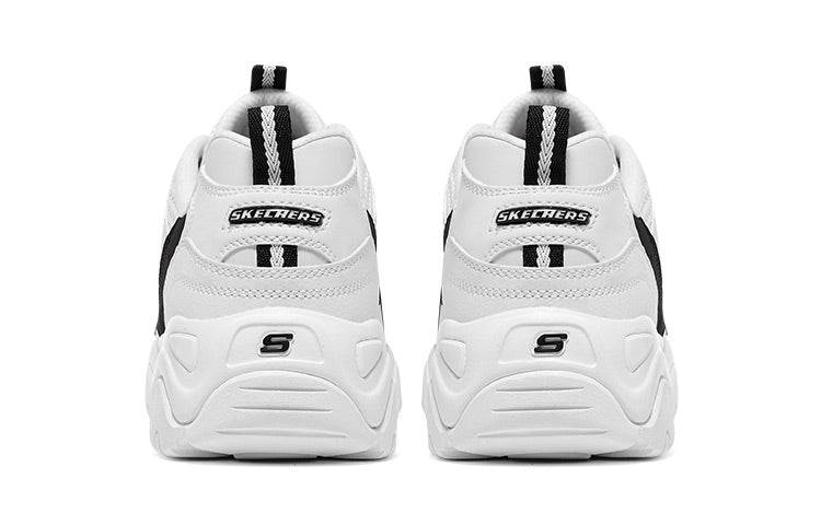 (WMNS) Skechers D'LITES 2.0 'White Black' 896210-WBK