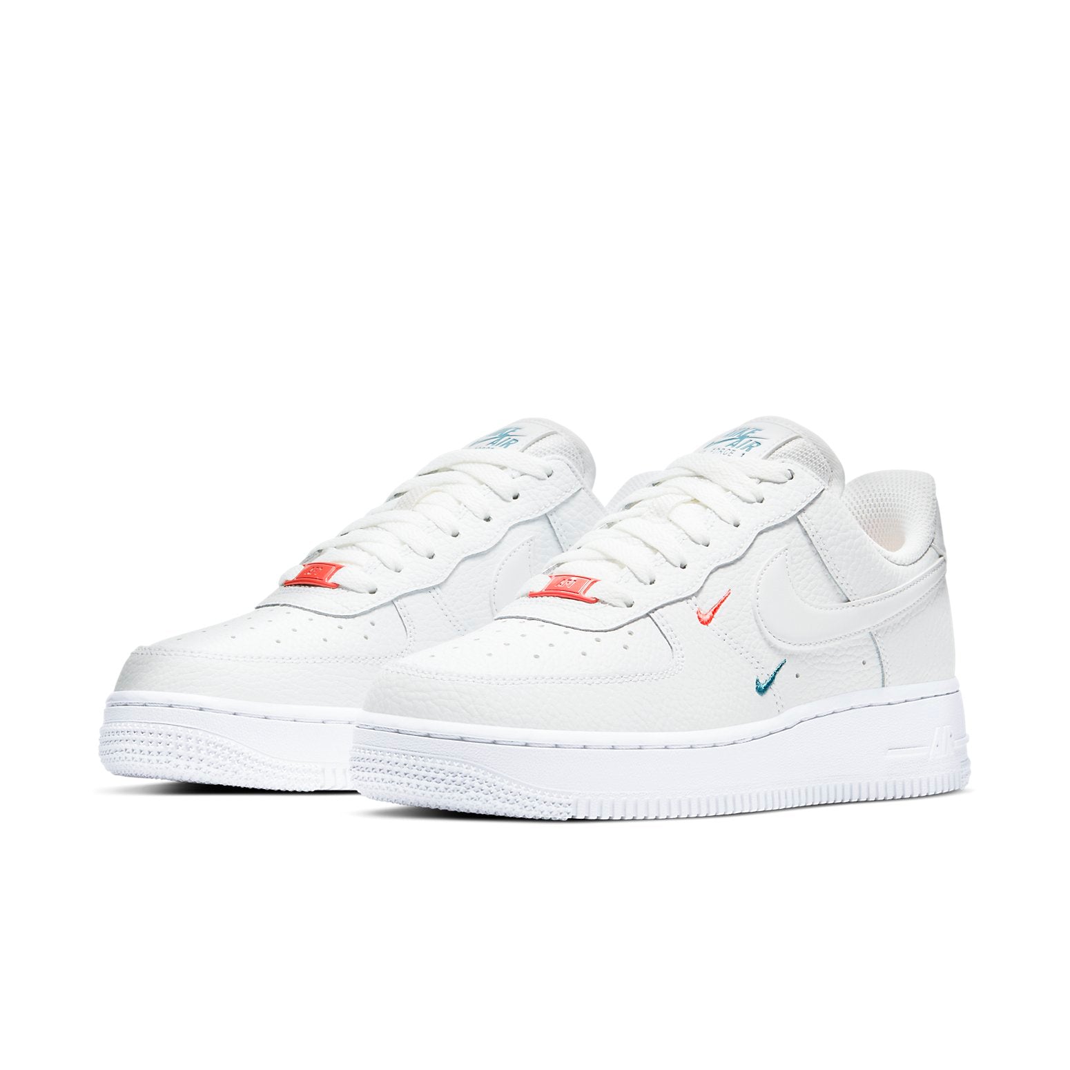 (WMNS) Nike Air Force 1 '07 Essential 'Summit White Solar Red' CT1989-101