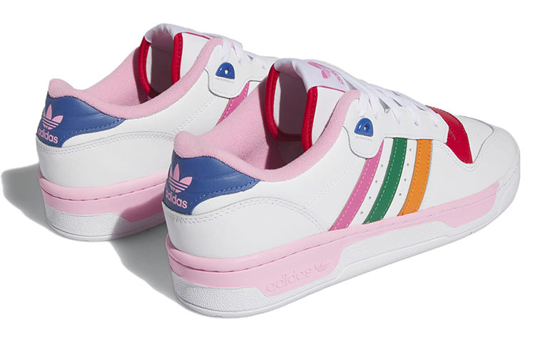 (WMNS) adidas Rivalry Low 'White Multi-Color' ID9762