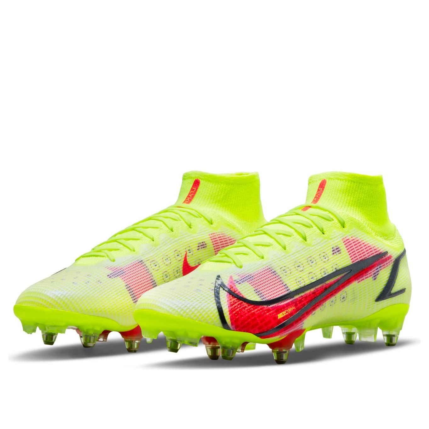 Nike Mercurial Superfly 8 Elite Sg-pro AC Soccer Shoes 'Yellow Orange' CV0960-760