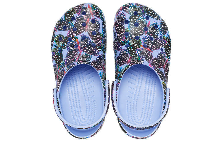 (WMNS) Crocs Classic Butterfly Clog 'Moon Jelly Multi' 208257-5Q7