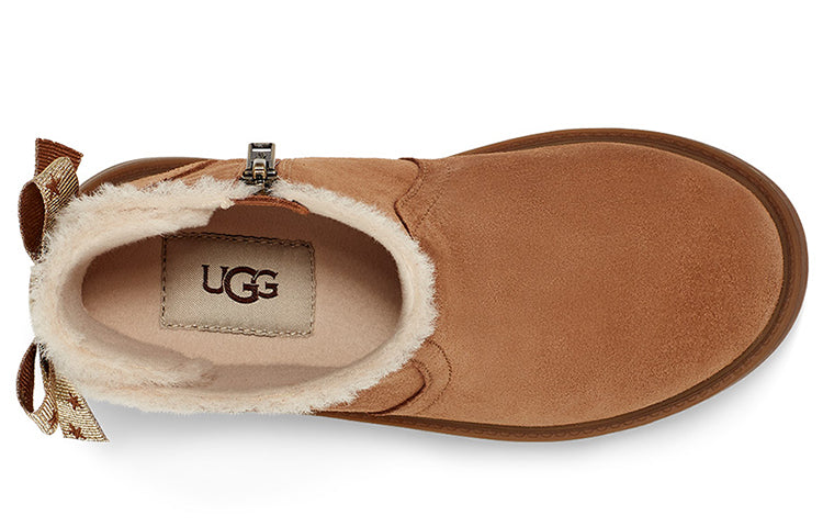 UGG Lynde Fleece Lined Big Boys Brown 1115831K-CHE