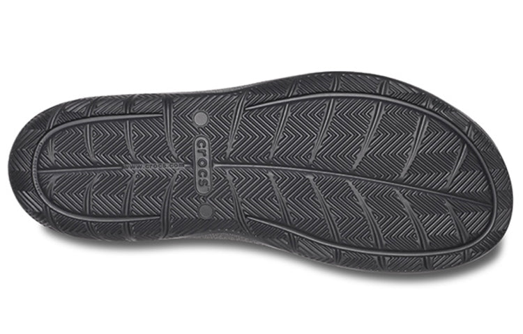 (WMNS) Crocs Swiftwater Sandals 'Black' 206527-060