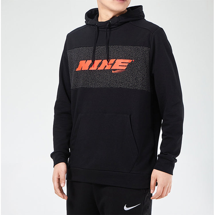 Men's Nike Casual Sports Hooded Pullover Black CZ1485-010