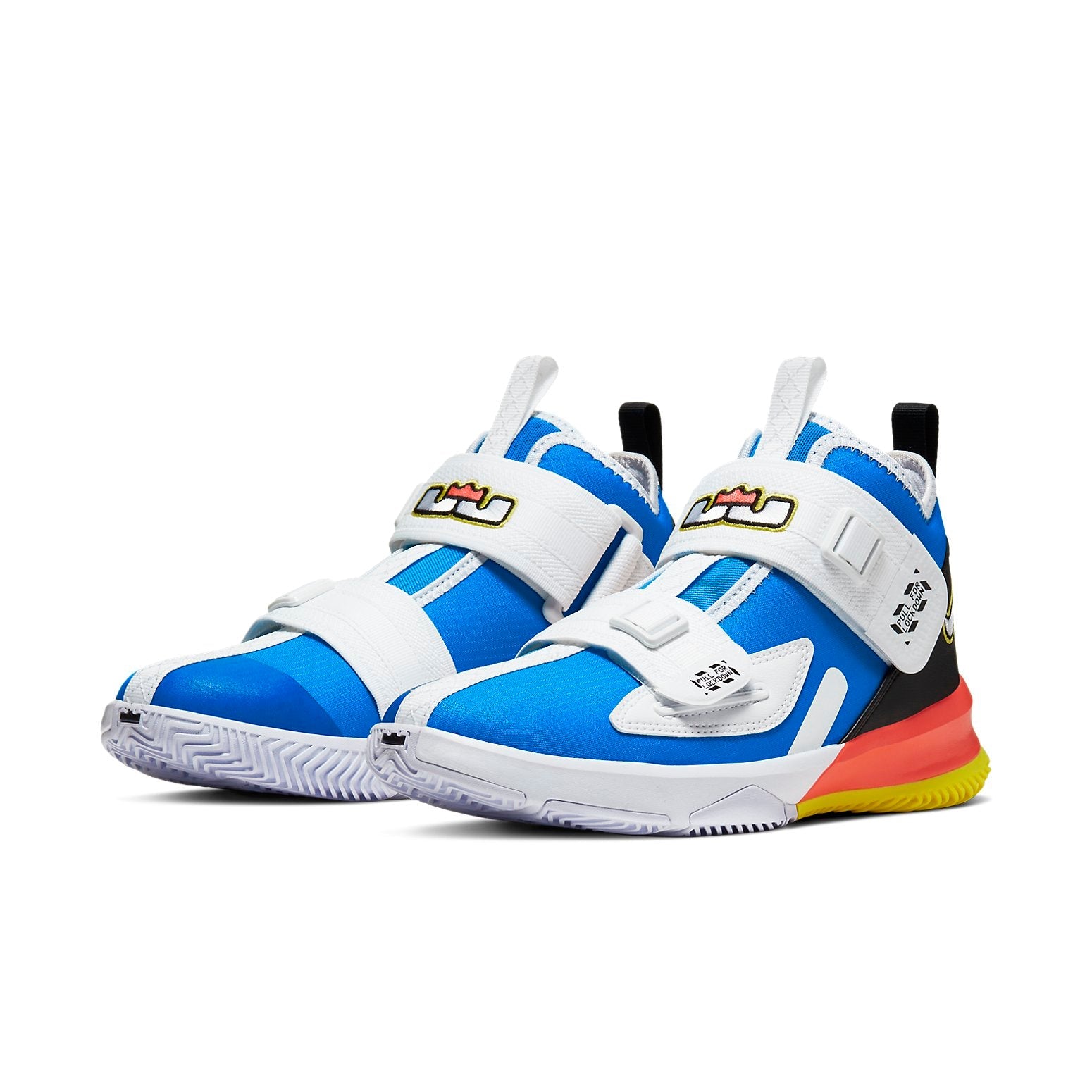 (GS) Nike LeBron Soldier 13 'Light Photo Blue Crimson' AR7585-401