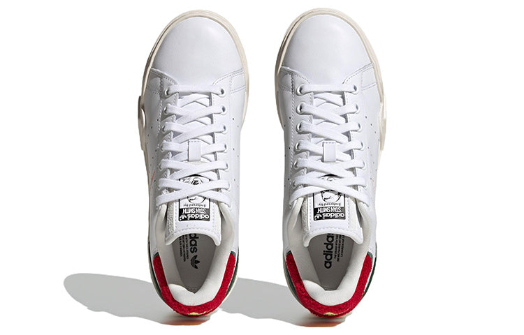(WMNS) adidas Stan Smith Bonega 2B 'White Scarlet Green' HQ9882