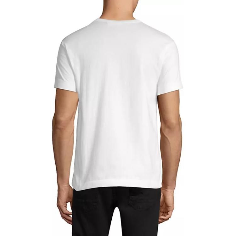COMME des GARCONS PLAY SS25 Blue Eyes Red Heart T-Shirt 'White' AX-T086-051-1
