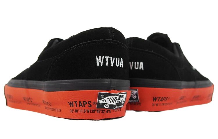 Wtaps x Vans Unisex OG Era LX Sneakers Black VN0A4BVA20E