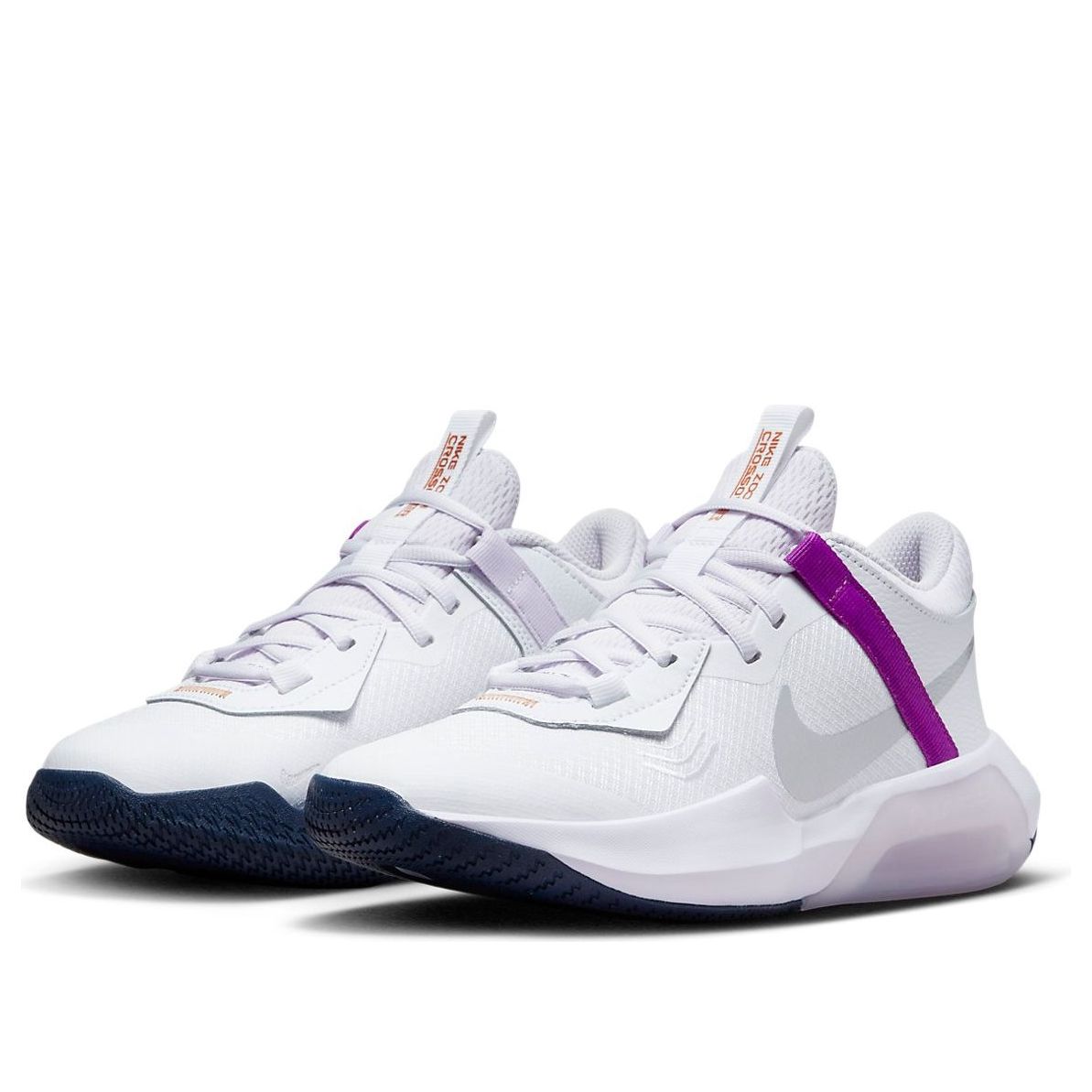 (GS) Nike Air Zoom Crossover 'White Barely Grape' DC5216-102