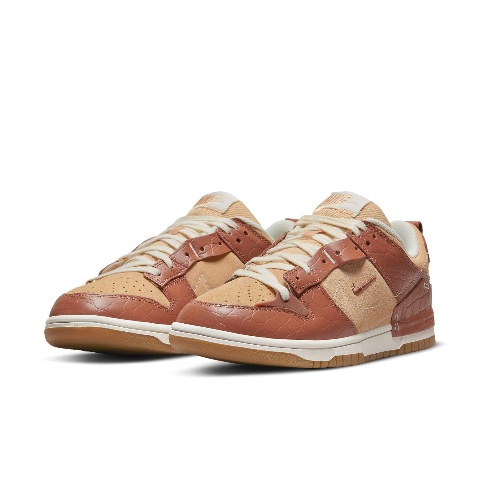 (WMNS) Nike Dunk Low Disrupt 2 'Brown Crocodile' DV1026-215