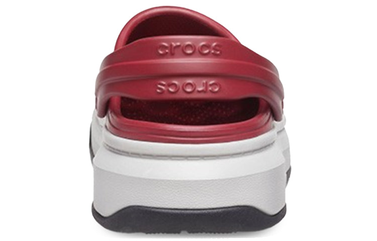 Crocsband Full Force Thick Sole Sandals Red White 206122-6RU