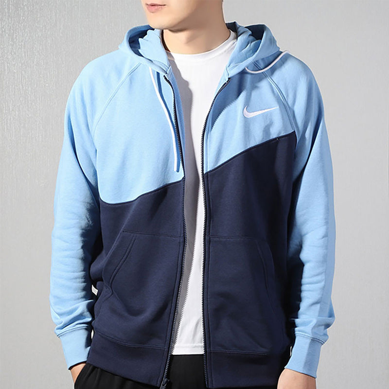 Nike AS Nike Sportswear Swoosh Hoodie FZ FT Men Blue Sky blue BV5300-451