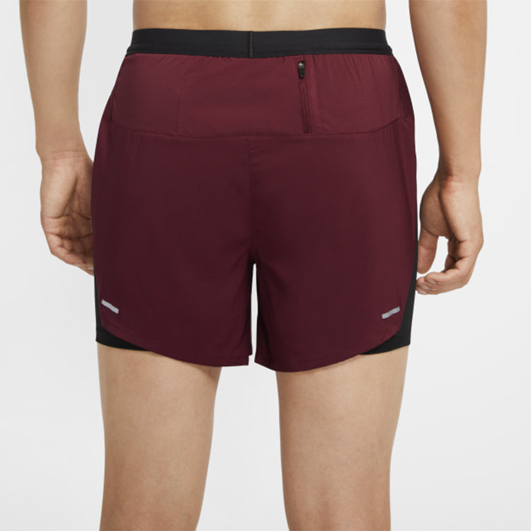 Men's Nike FLEX STRIDE FUTURE FAST 2-IN-1 Running Red Shorts CU5475-638