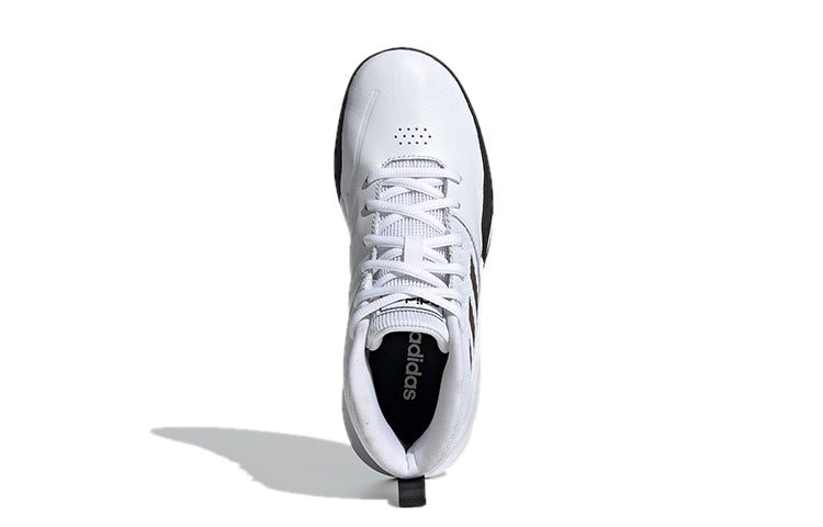 (GS) adidas Own The Game Wide K 'Cloud White' EF0310