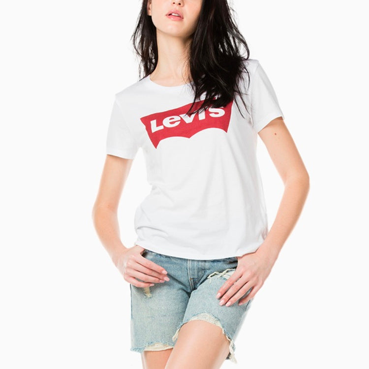 Levi's Logo Printing T-Shirt ‘White’ 17369-0053