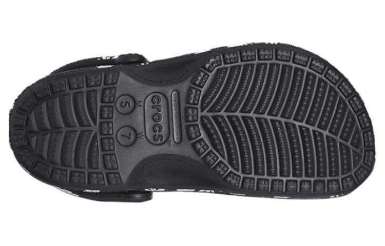 Crocs Baya Seasonal Printed Clogs 'Black Daisy' 206230-0ZI