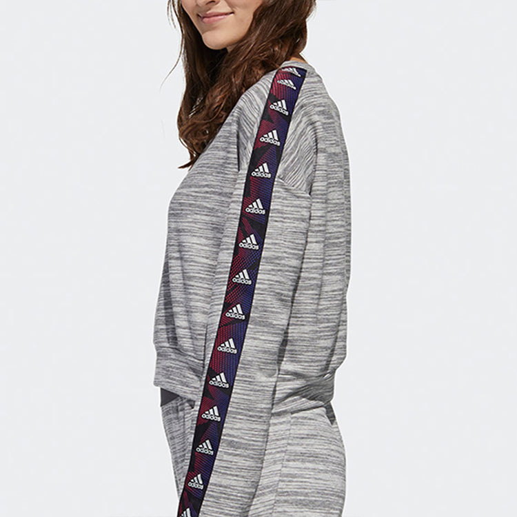 (WMNS) adidas Short Round Turtleneck Jersey Light Grey GE1130