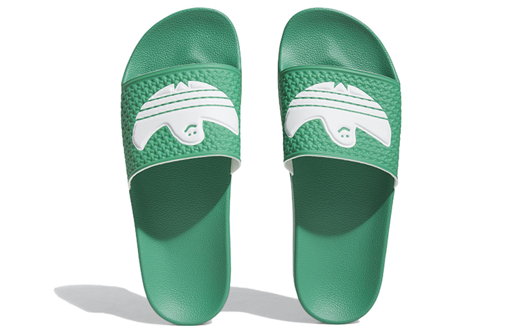 adidas Shmoofoil Slides 'Semi Court Green' HQ2033