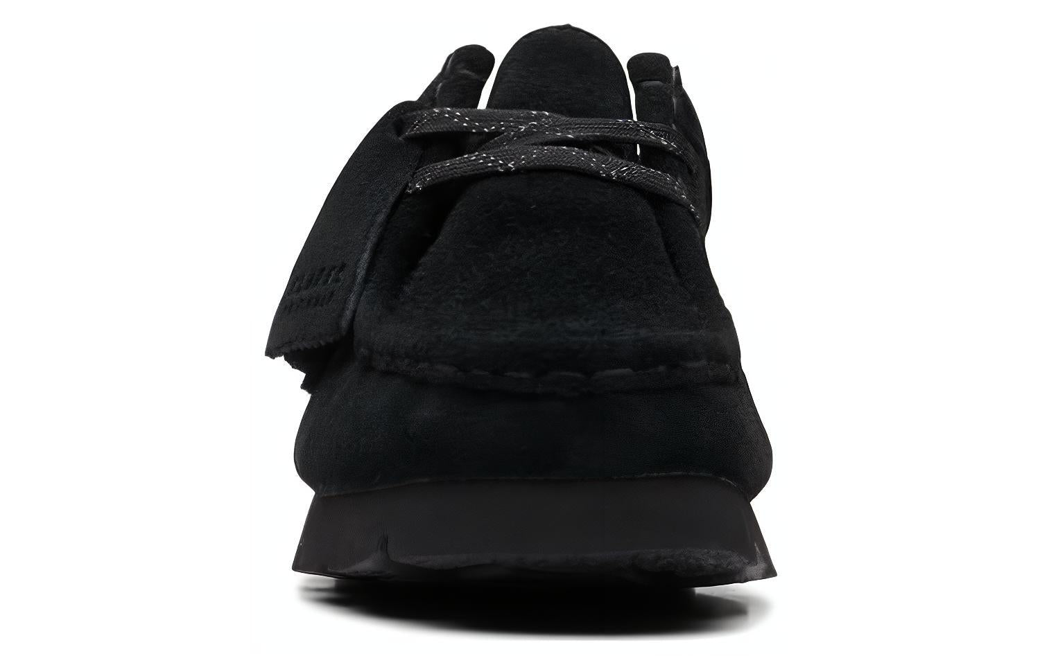 (WMNS) Clarks Wallabee Gore-Tex 'Black Suede' 26169024