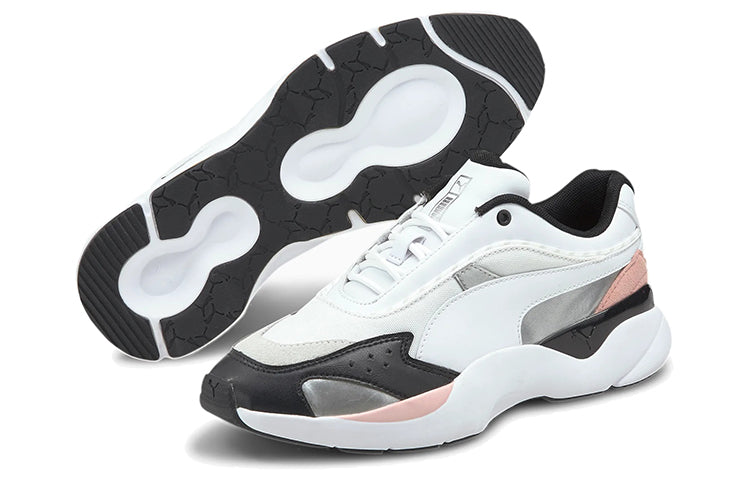 (WMNS) PUMA Lia FS Low White/Black/Silver 373441-01