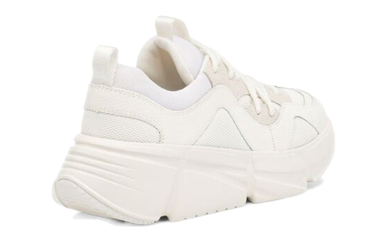 (WMNS) UGG Calle Lace 'All White' 1125391-WHT
