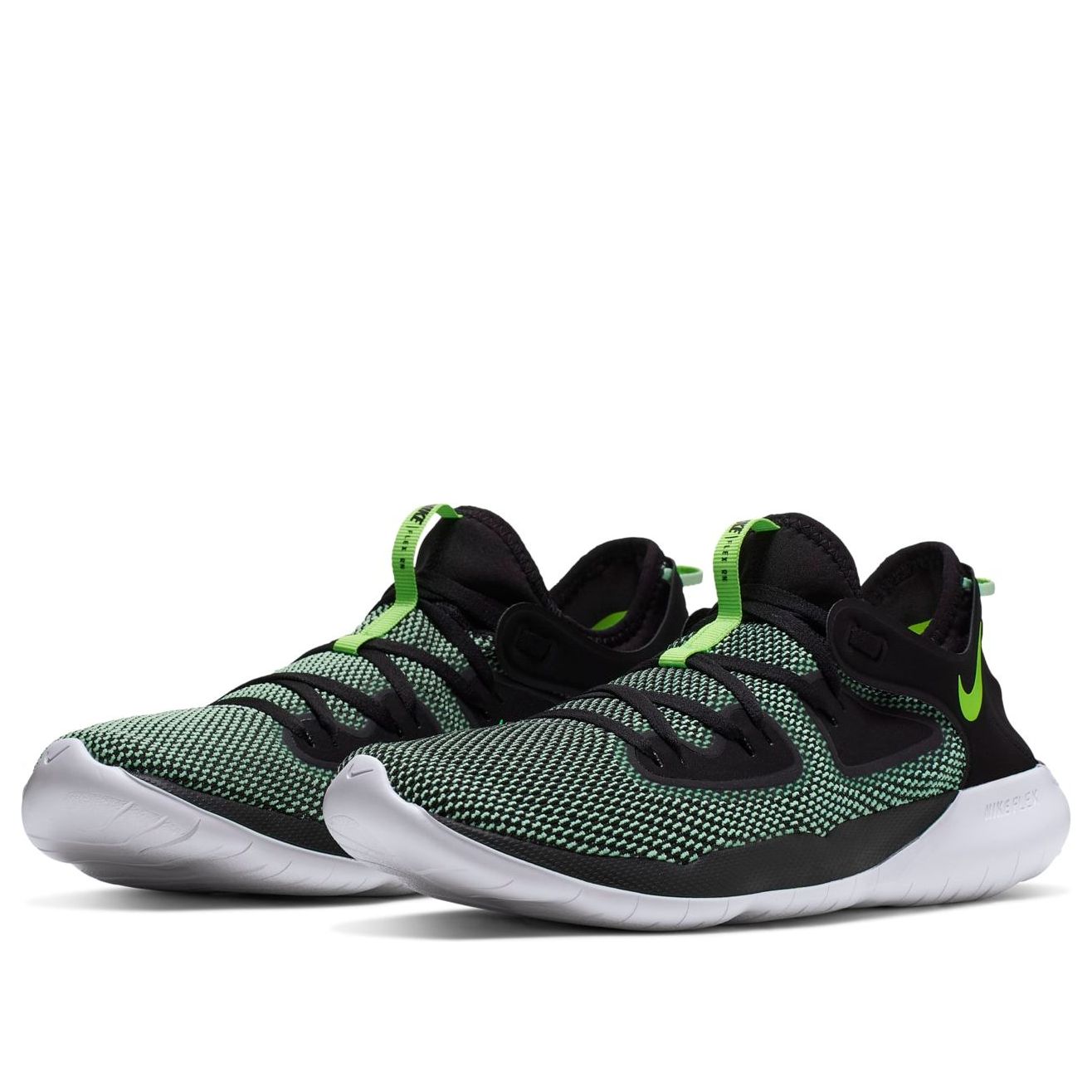 Nike Flex 2019 RN 'Black Electric Green' AQ7483-007