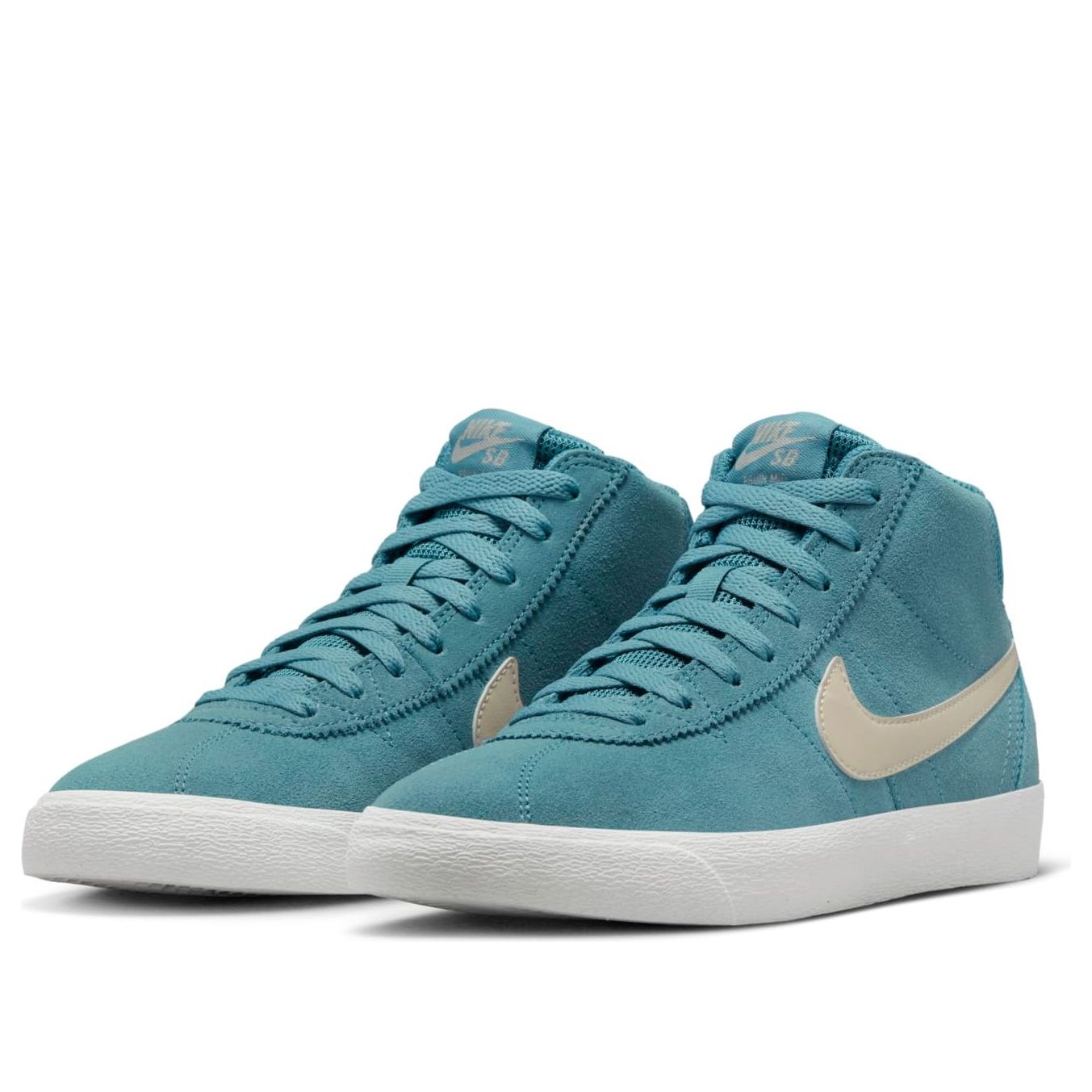 (WMNS) Nike Bruin High SB 'Noise Aqua' DR0126-400