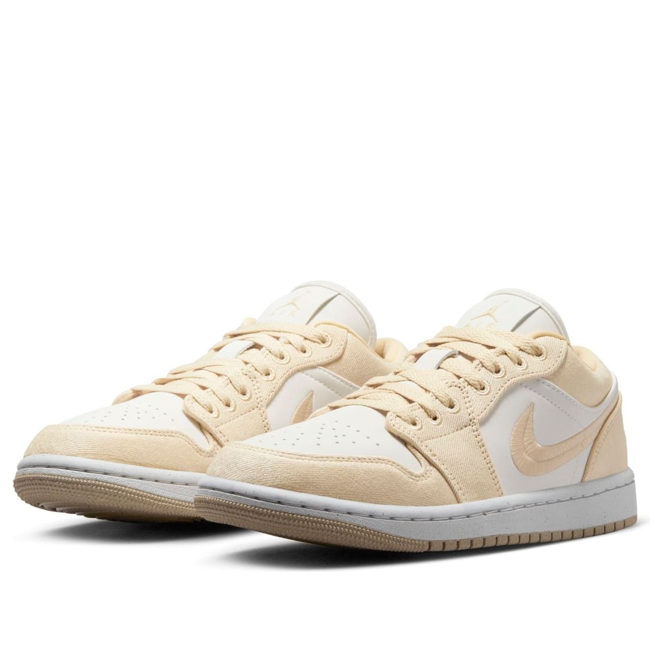 (WMNS) Air Jordan 1 Low SE 'Canvas - Team Gold' FN3722-701