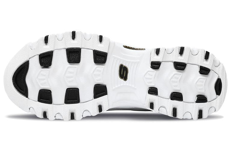 (WMNS) Skechers D'Lites low Dad Shoes GS White 11919-WBGD