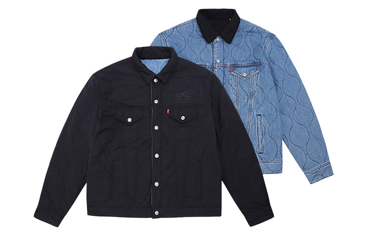 Levis X Disney Unisex Double-sided Denim Jacket Denim-Color A0609-0001
