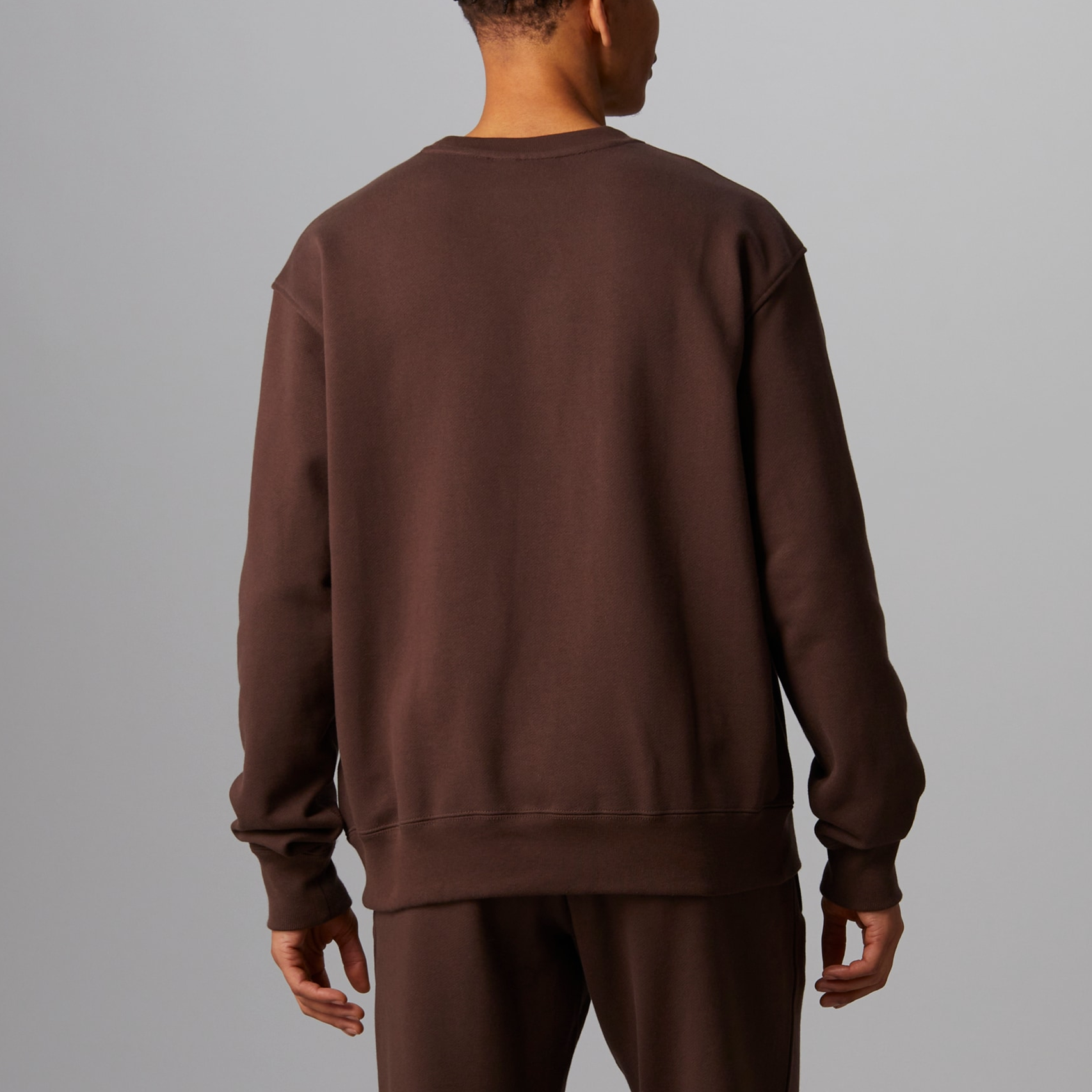 adidas x Pharrell Humanrace Logo Sweatshirt 'Brown' HI5541