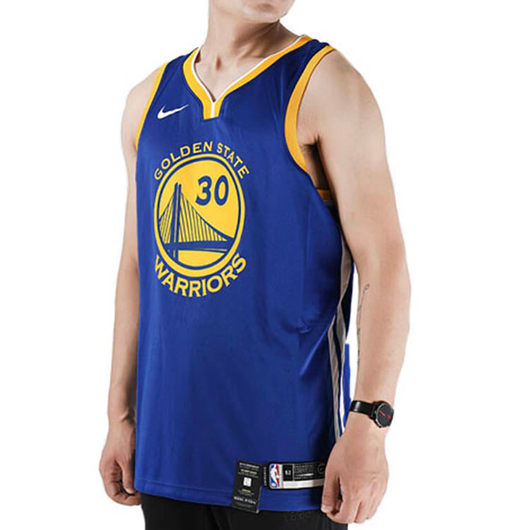 Nike Stephen Curry Golden State Warriors SW Blue 864475-495