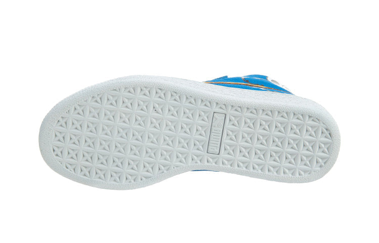 (PS) PUMA Suede Mid Sesame Cm V Sneakers Blue 361680-01