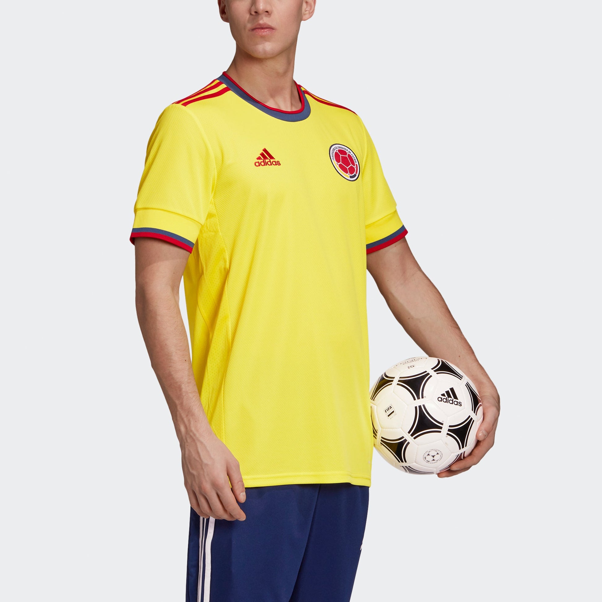 adidas FCF H JSY National Team Home Fan Edition Soccer/Football Sports Short Sleeve Jersey Yellow FT1475