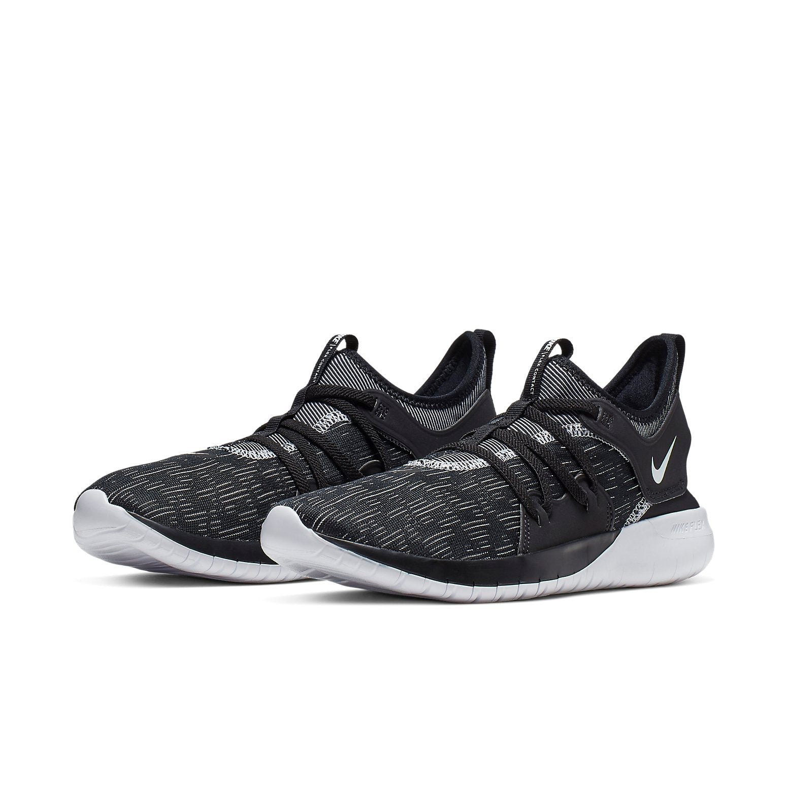 (WMNS) Nike Flex Contact 3 'Black White' AQ7488-004