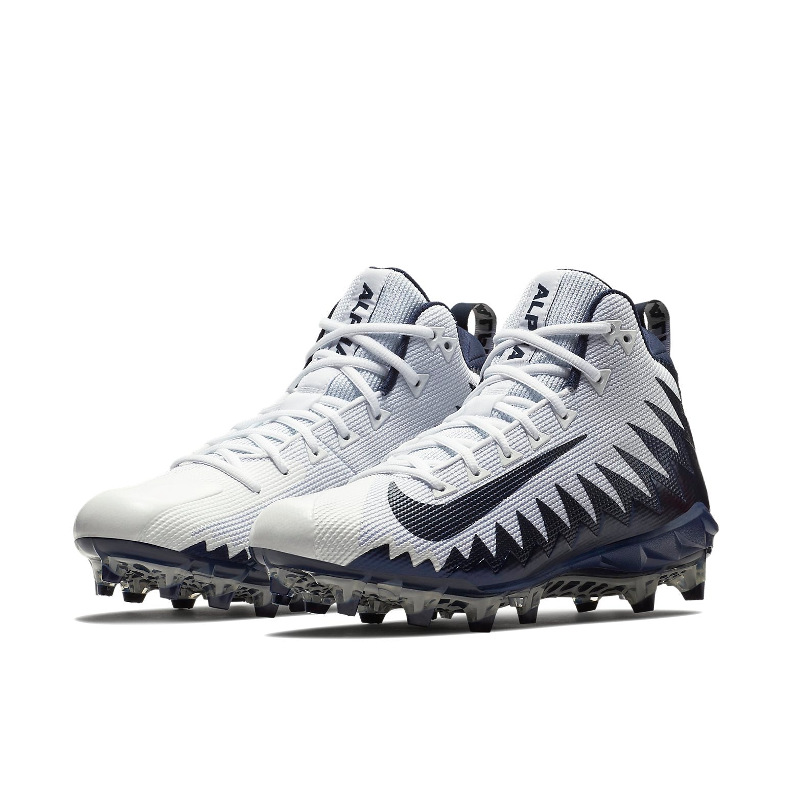 Nike Alpha Menace Pro Mid Football Cleats 'Blue White' 871451-155