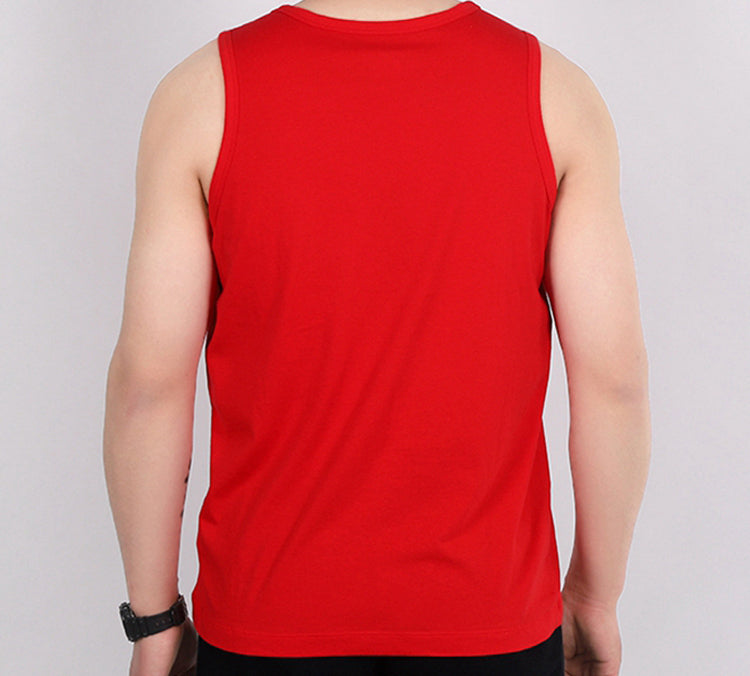 Men's Nike Sportswear Alphabet Knit Red Vest AR4992-657