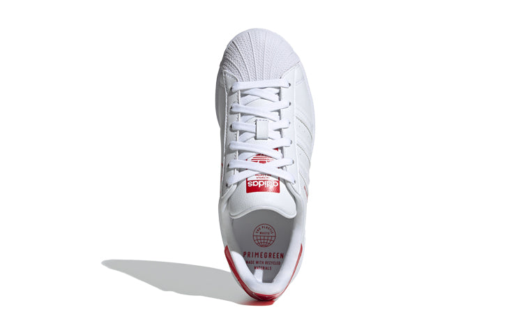 (GS) adidas x 032c Superstar J 'White Scarlet' FW0817