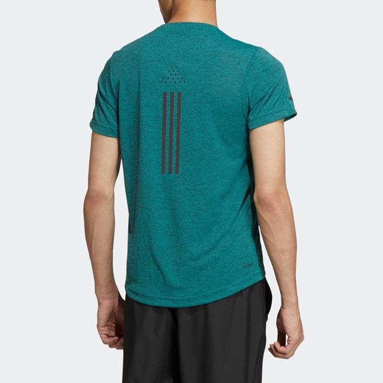 adidas CHILL TEE M Sports Short Sleeve Green GI4922