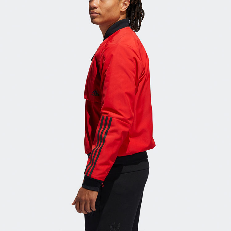 adidas Mic Jkt Bomb Series Pattern Jacket Red GG0765