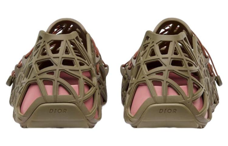 DIOR Warp Sandal Khaki Cosmo Rubber 3SA124ZUK_H763
