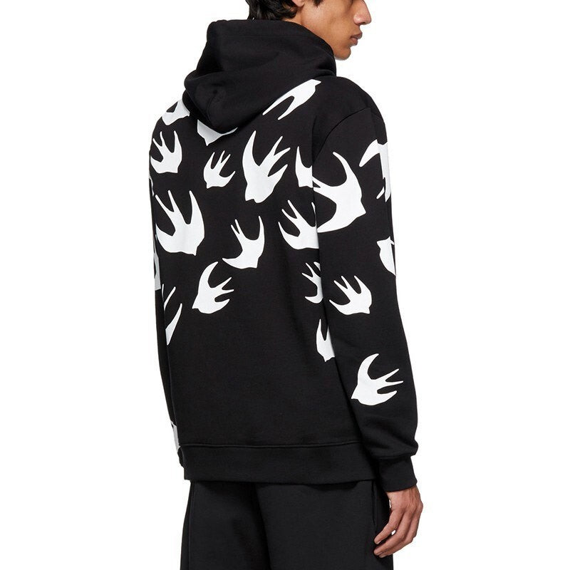 Alexander McQueen Pattern Sweatshirt 'Black' 545412-RLT72-1000