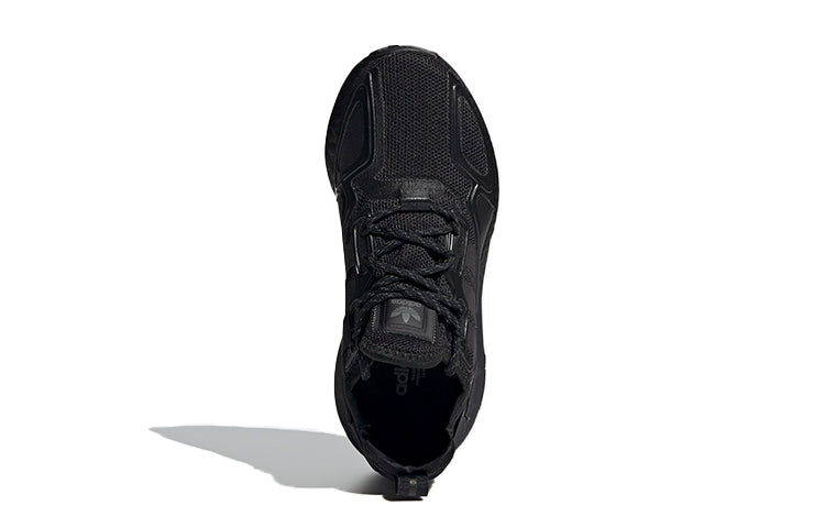 (GS) adidas ZX 2K Boost J 'Triple Black' FX7476