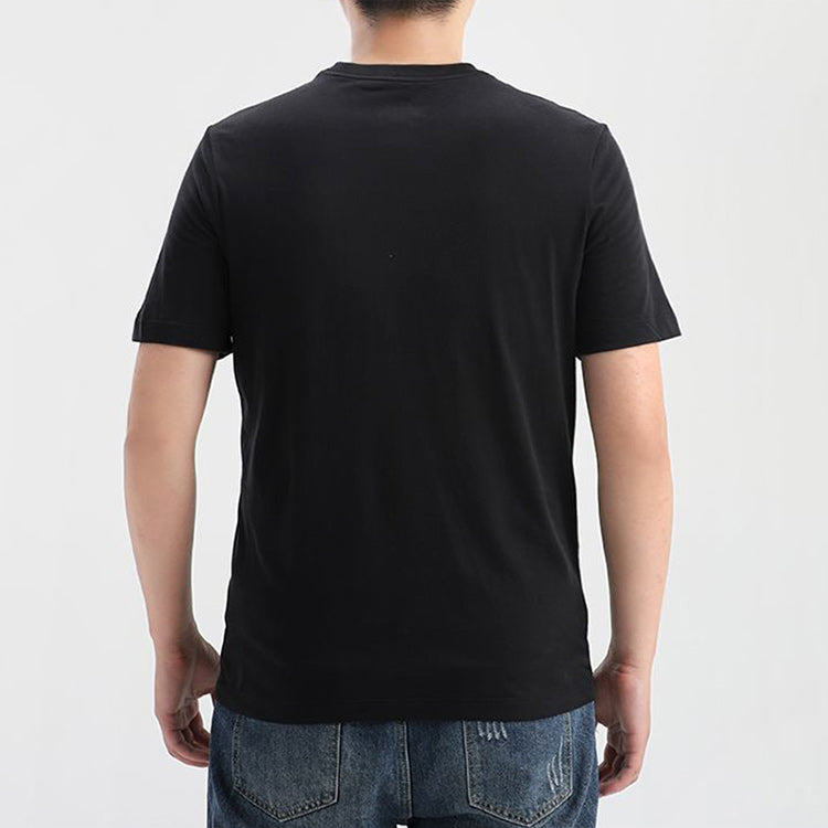 Nike Dri-FIT Crew Solid Round Neck Training Short Sleeve Black AR6030-010
